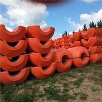 Полиэтиленовый пластиковый плавающий стальной понтон для дноуглубительных работ